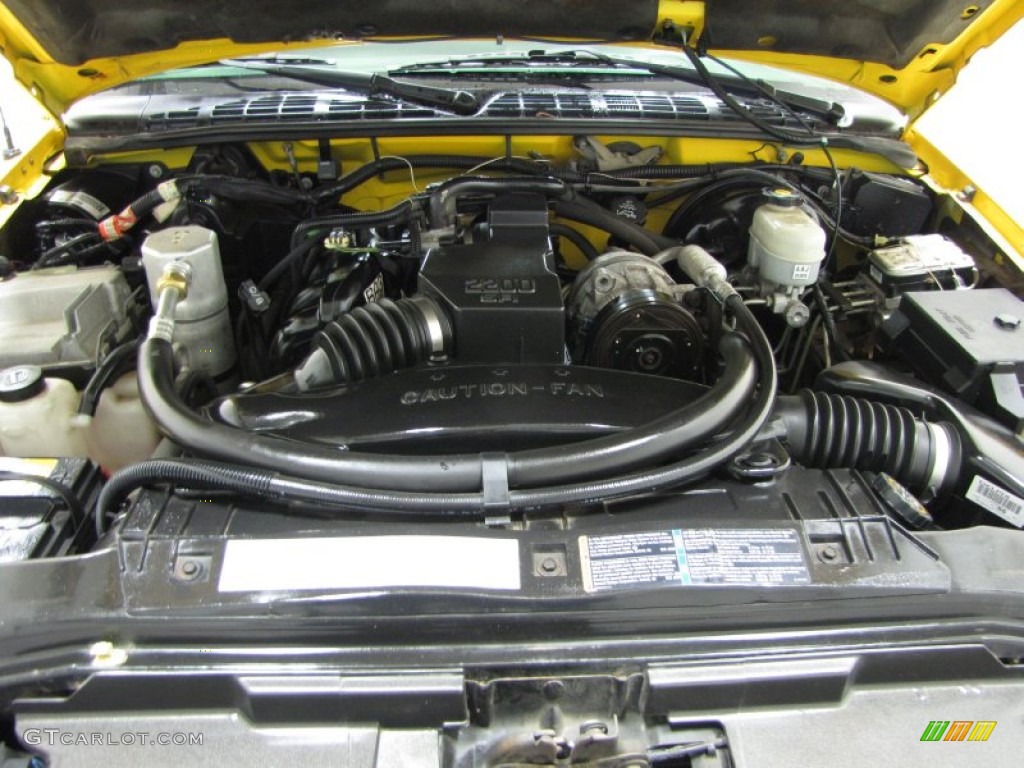 2003 Chevrolet S10 LS Regular Cab 2.2 Liter OHV 8V 4 Cylinder Engine Photo #77803029