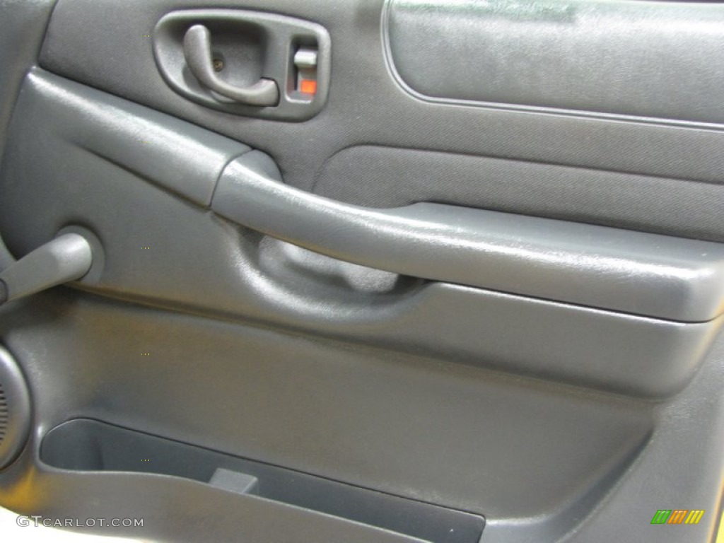 2003 S10 LS Regular Cab - Yellow / Graphite photo #8