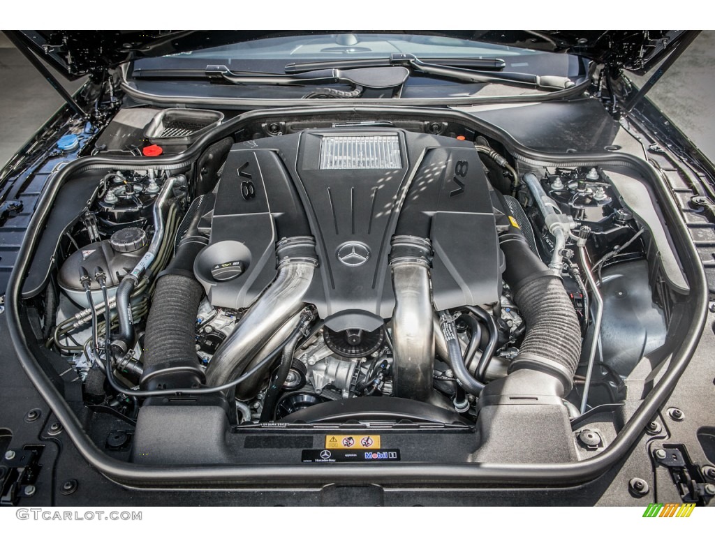 2013 Mercedes-Benz SL 550 Roadster 4.6 Liter DI Twin-Turbocharged DOHC 32-Valve VVT V8 Engine Photo #77803400