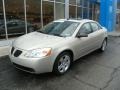 Gold Mist Metallic 2009 Pontiac G6 Sedan Exterior
