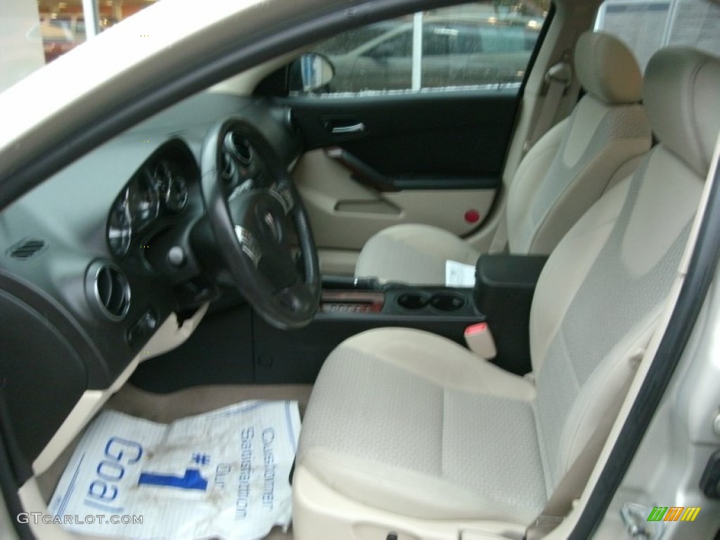 Light Taupe Interior 2009 Pontiac G6 Sedan Photo #77803554
