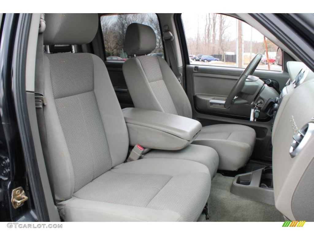 Khaki Interior 2006 Mitsubishi Raider DuroCross Double Cab 4x4 Photo #77803901