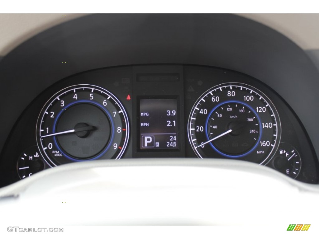 2013 Infiniti G 37 Convertible Gauges Photo #77804579