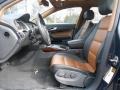 Amaretto/Black Front Seat Photo for 2010 Audi A6 #77804626