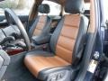 Amaretto/Black Front Seat Photo for 2010 Audi A6 #77804654