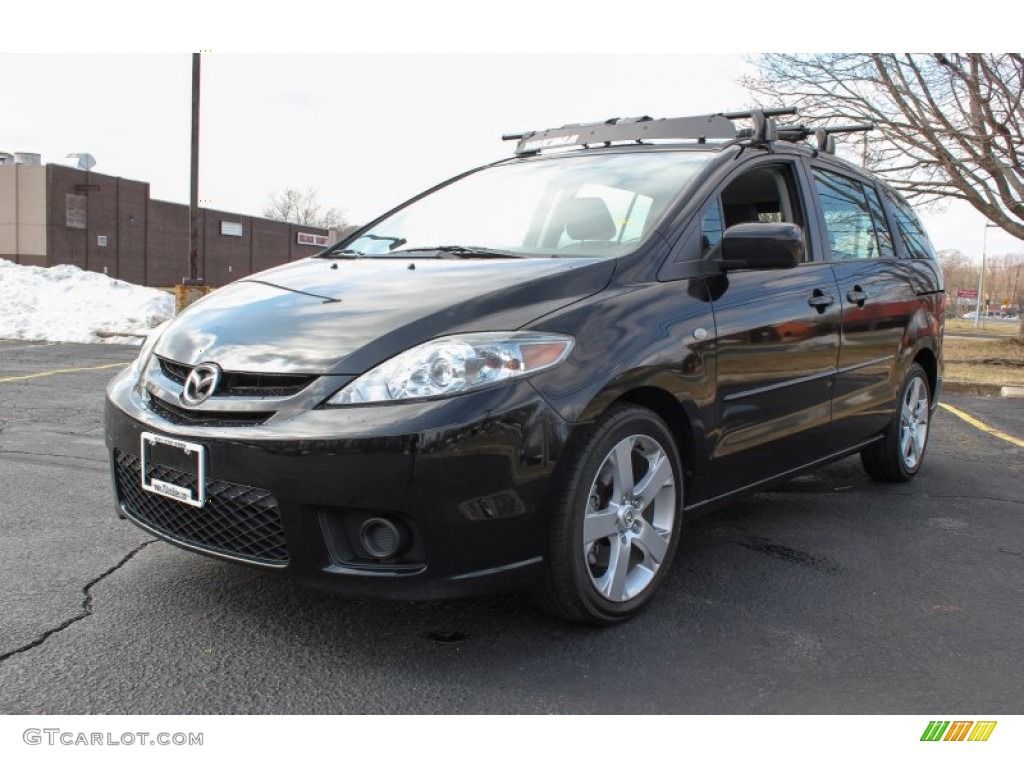 2007 MAZDA5 Sport - Brilliant Black / Black photo #1