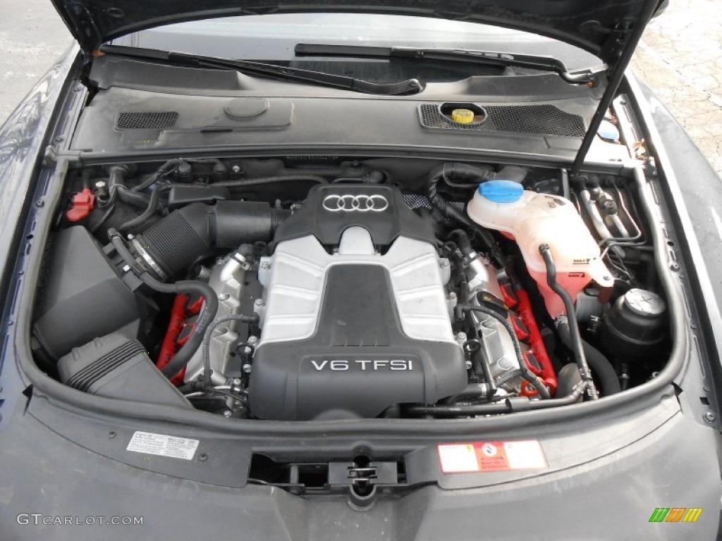 2010 Audi A6 3.0 TFSI quattro Sedan 3.0 Liter TFSI Supercharged DOHC 24-Valve VVT V6 Engine Photo #77804818