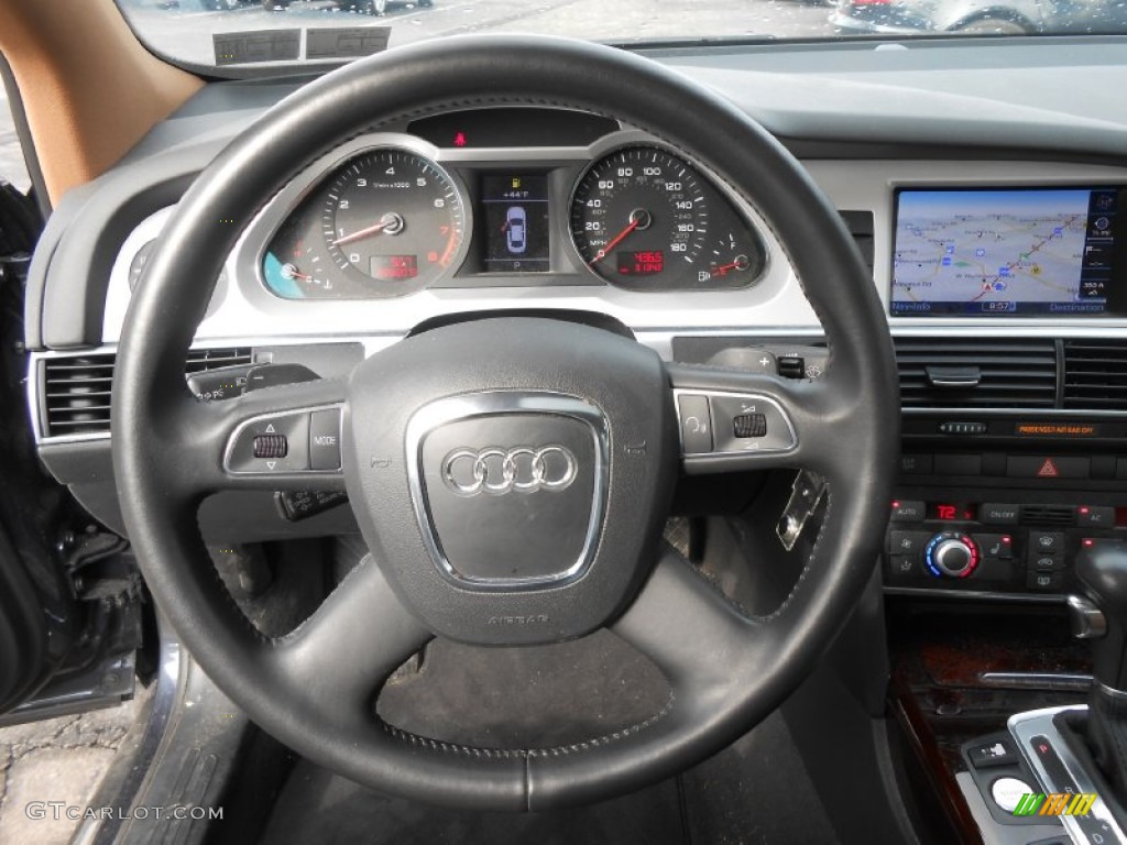2010 Audi A6 3.0 TFSI quattro Sedan Steering Wheel Photos