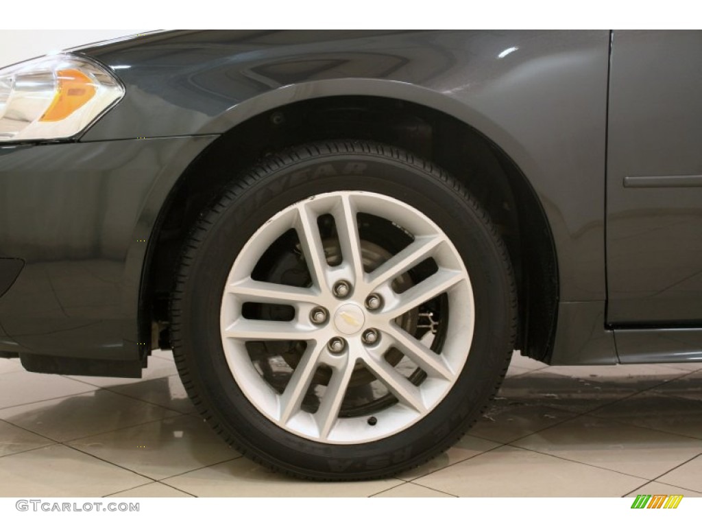 2012 Impala LTZ - Ashen Gray Metallic / Ebony photo #17