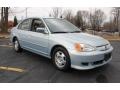 Opal Silver Blue Metallic 2003 Honda Civic Hybrid Sedan Exterior