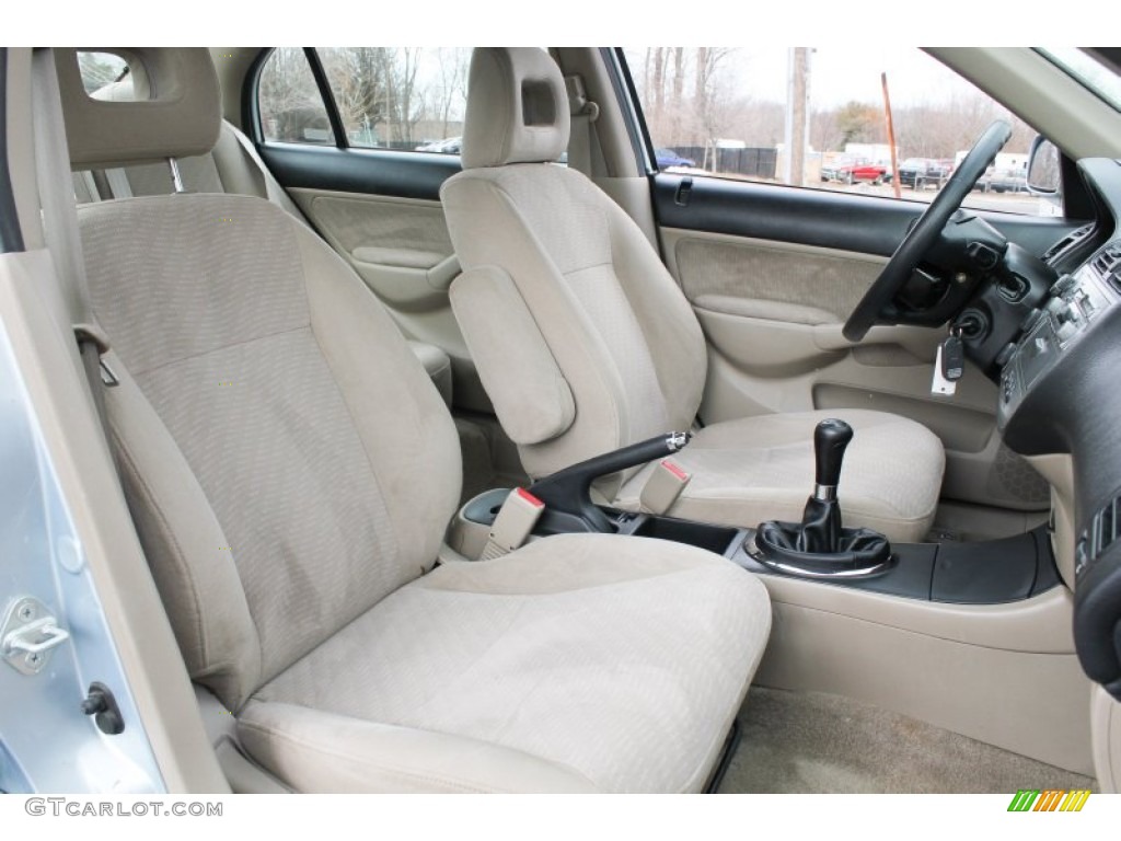 2003 Honda Civic Hybrid Sedan Front Seat Photo #77805656
