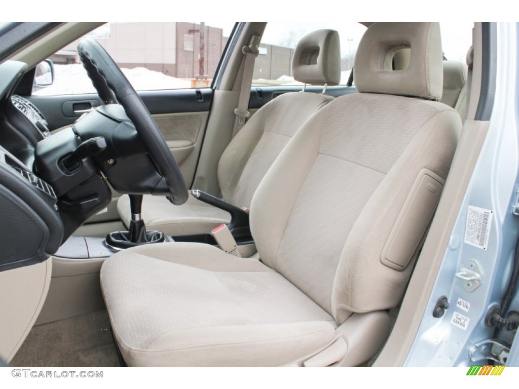 2003 Honda Civic Hybrid Sedan Front Seat Photo #77805691