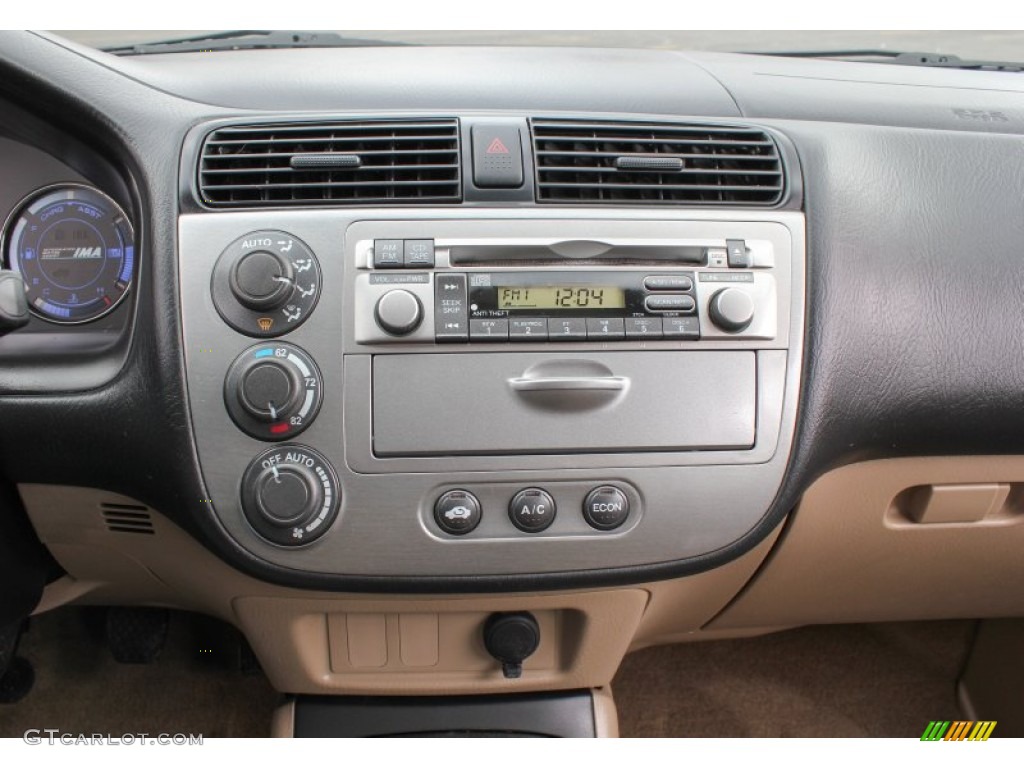 2003 Honda Civic Hybrid Sedan Controls Photo #77805705