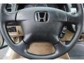 Beige 2003 Honda Civic Hybrid Sedan Steering Wheel