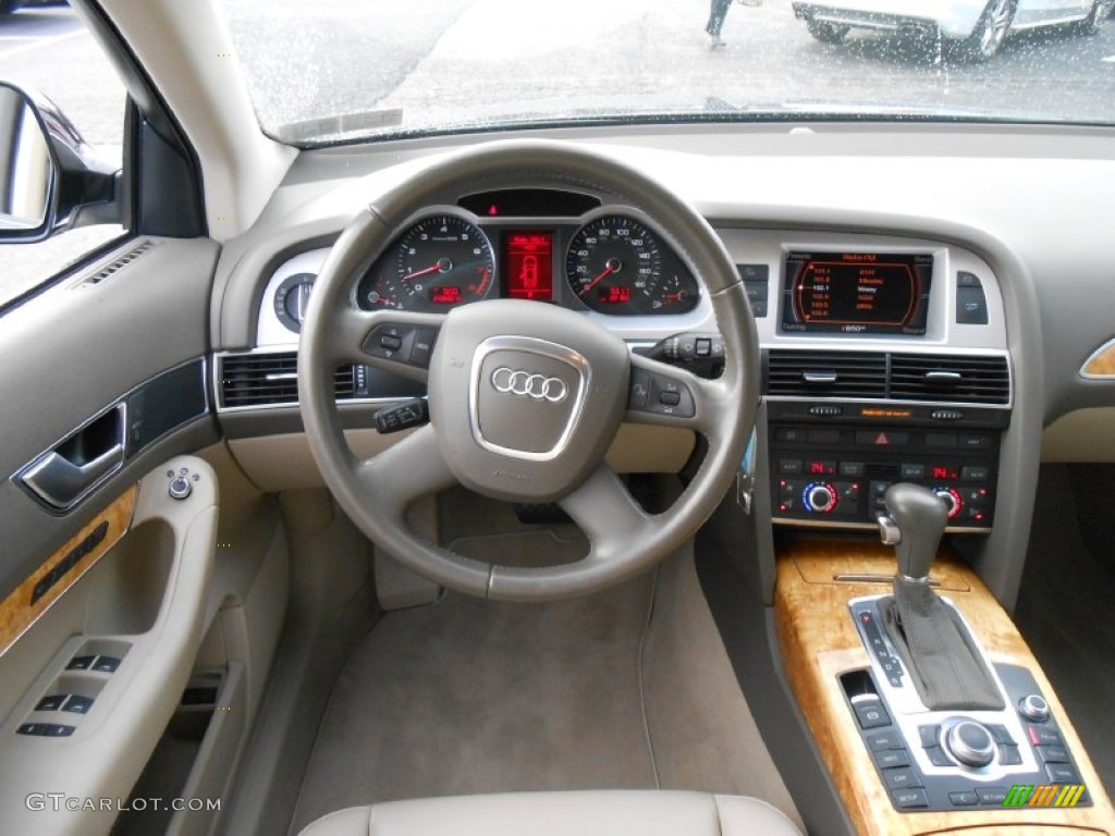 2009 A6 3.0T quattro Sedan - Brilliant Black / Cardamom Beige photo #20