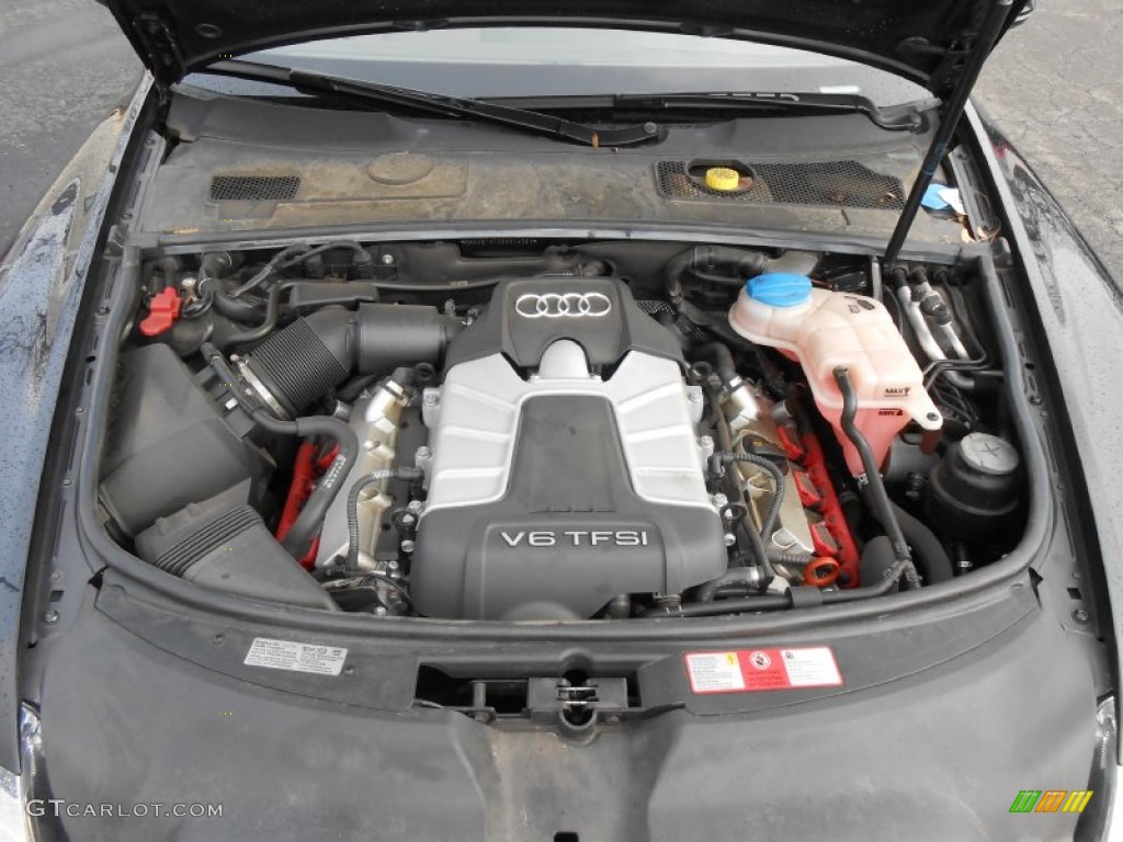 2009 Audi A6 3.0T quattro Sedan Engine Photos