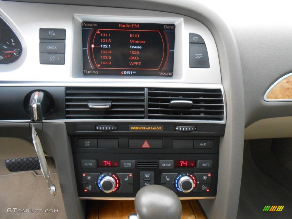 2009 Audi A6 3.0T quattro Sedan Controls Photo #77806739