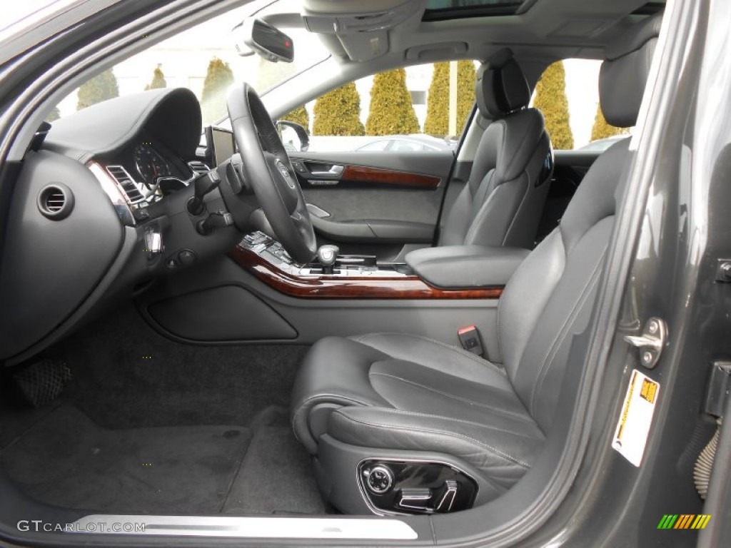 2011 Audi A8 L 4.2 FSI quattro Front Seat Photo #77807029