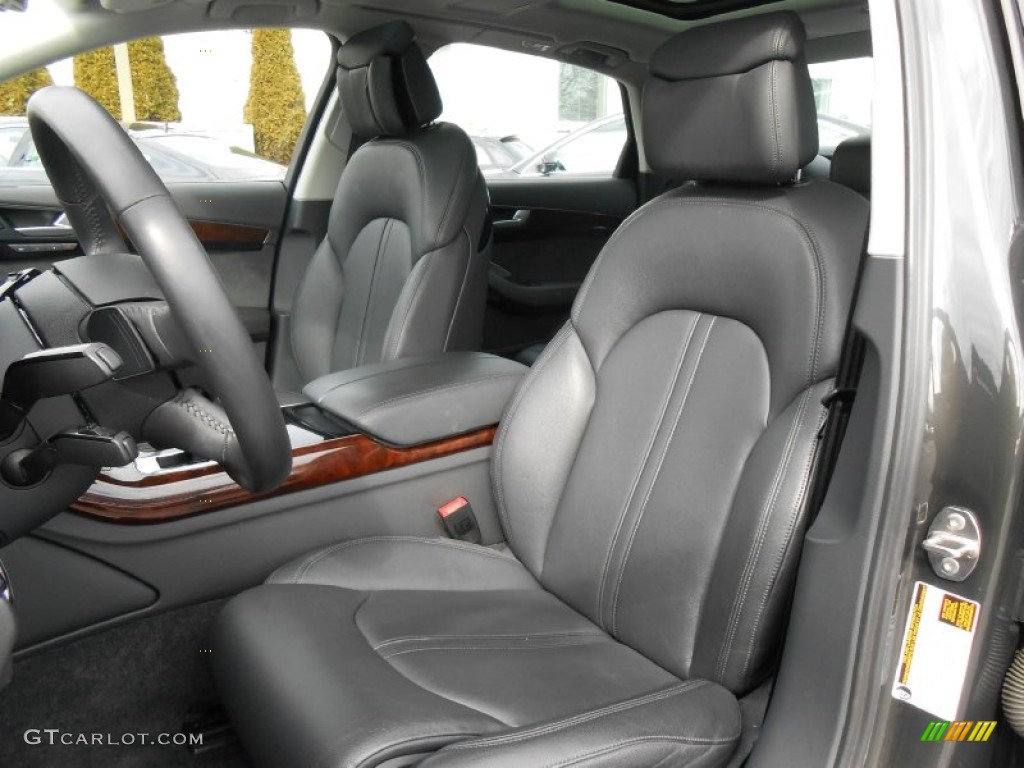 2011 Audi A8 L 4.2 FSI quattro Front Seat Photo #77807044