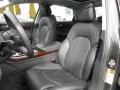 2011 Audi A8 Black Interior Front Seat Photo