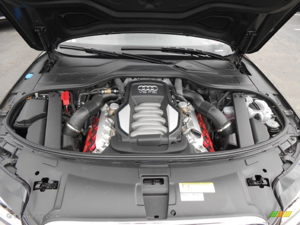 2011 Audi A8 L 4.2 FSI quattro 4.2 Liter FSI DOHC 32-Valve VVT V8 Engine Photo #77807196