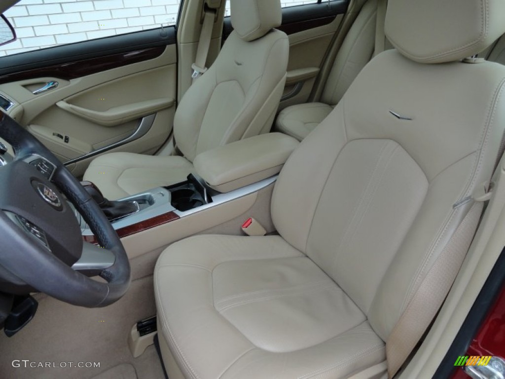 Cashmere/Cocoa Interior 2010 Cadillac CTS 4 3.0 AWD Sedan Photo #77807801