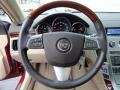 Cashmere/Cocoa 2010 Cadillac CTS 4 3.0 AWD Sedan Steering Wheel