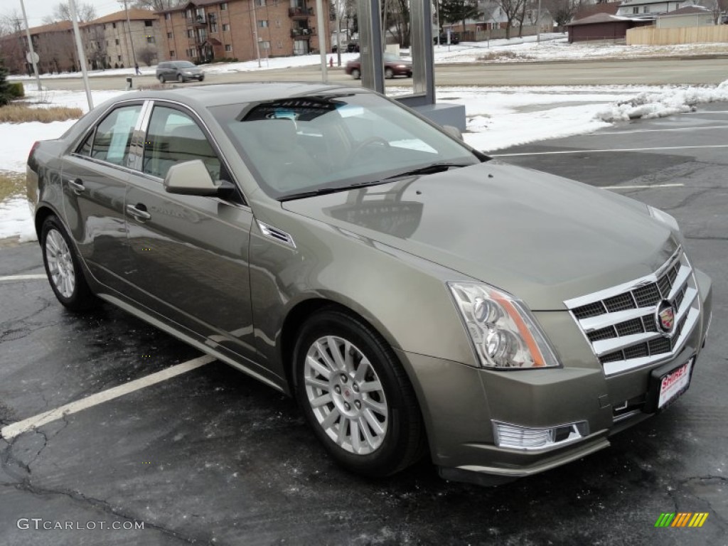 Tuscan Bronze ChromaFlair 2010 Cadillac CTS 4 3.0 AWD Sedan Exterior Photo #77808019