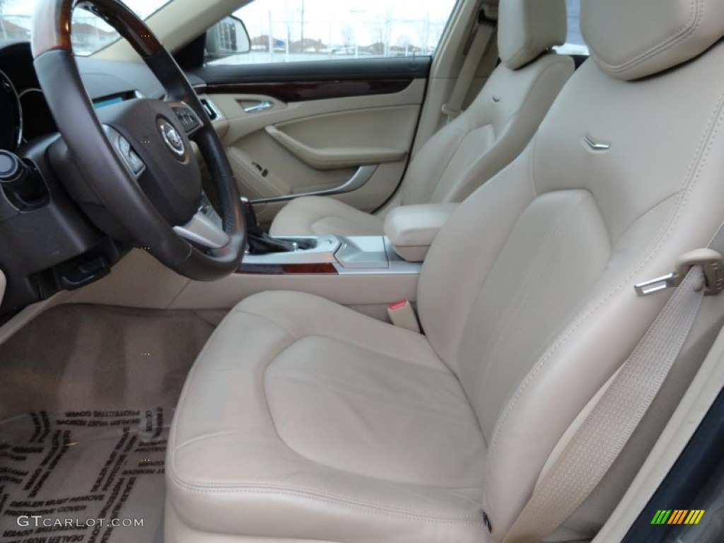 Cashmere/Cocoa Interior 2010 Cadillac CTS 4 3.0 AWD Sedan Photo #77808141
