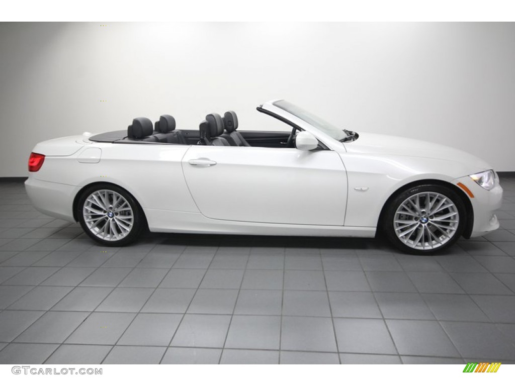 2011 3 Series 335i Convertible - Alpine White / Black photo #7