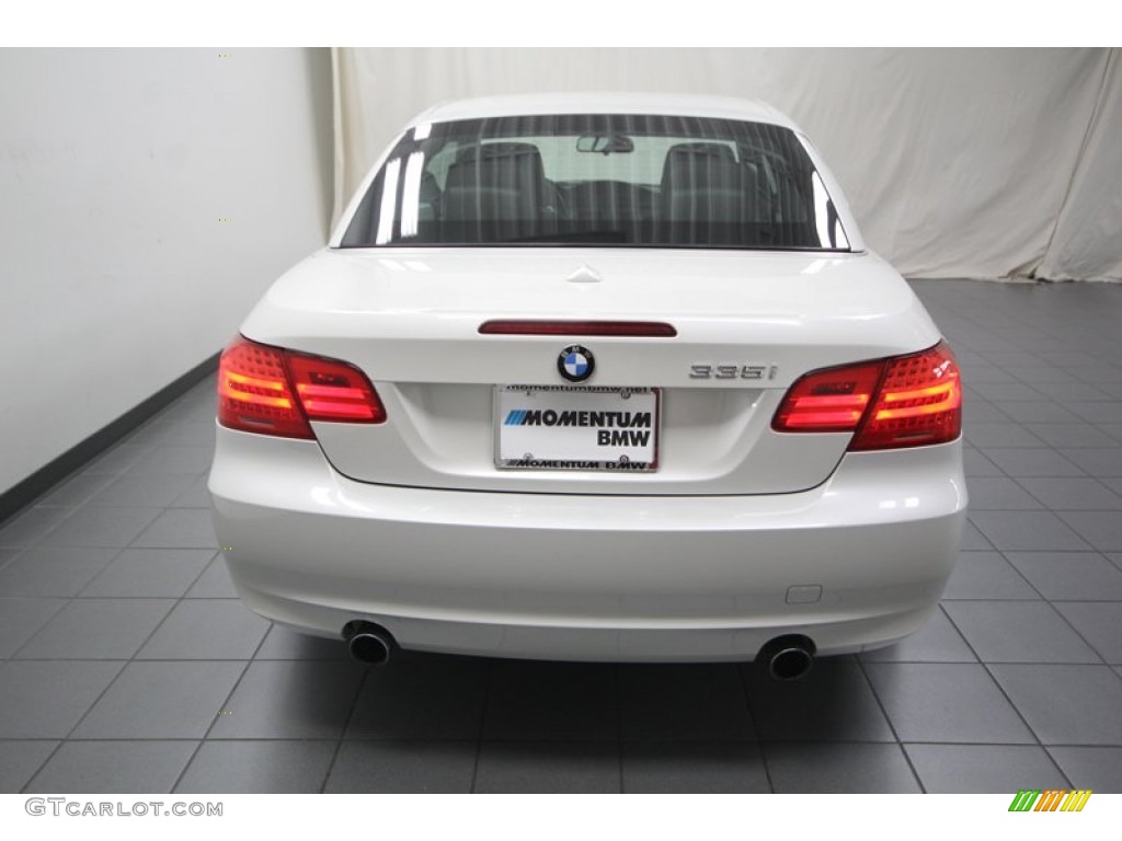 2011 3 Series 335i Convertible - Alpine White / Black photo #13
