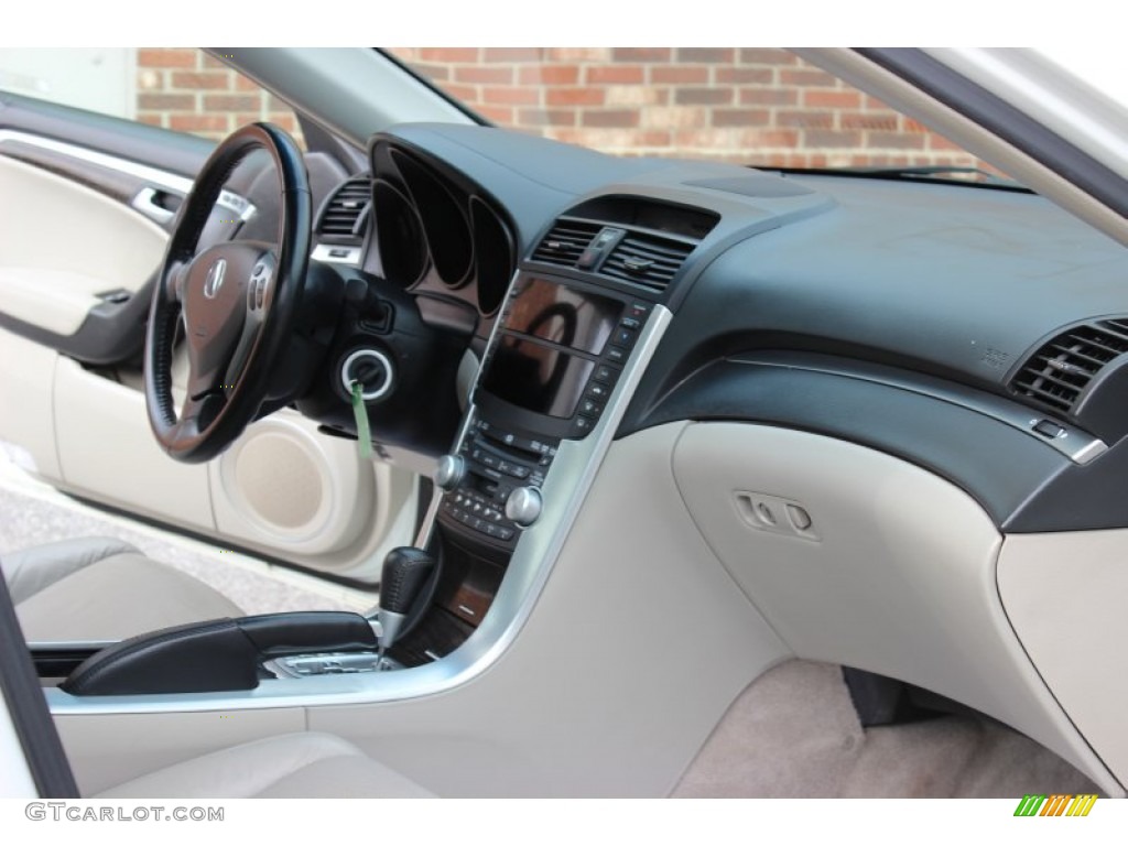 2007 Acura TL 3.2 Parchment Dashboard Photo #77808739