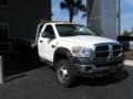 Bright White - Ram 5500 HD SLT Regular Cab Jerr-Dan Car Hauler Photo No. 2