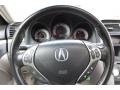 2007 Acura TL Parchment Interior Steering Wheel Photo