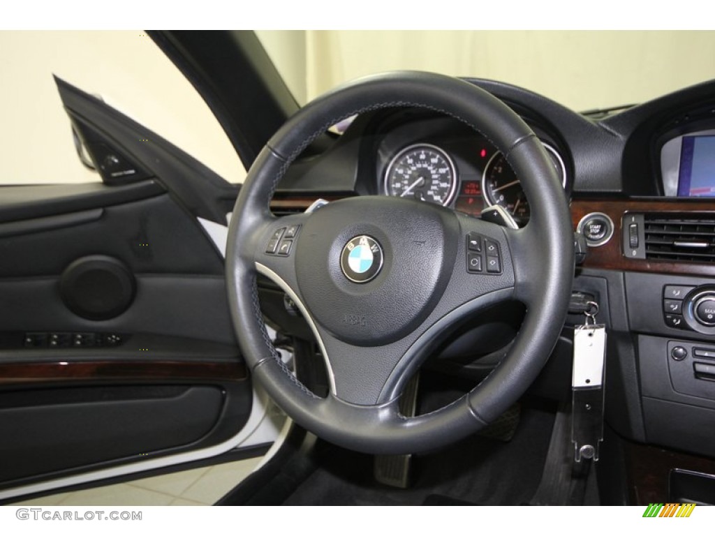 2011 3 Series 335i Convertible - Alpine White / Black photo #30