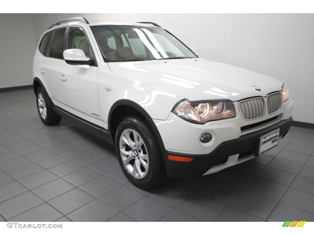 Alpine White BMW X3