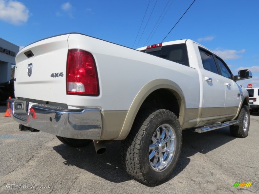 Bright White 2011 Dodge Ram 2500 HD Laramie Crew Cab 4x4 Exterior Photo #77810021