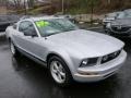 Satin Silver Metallic 2007 Ford Mustang V6 Deluxe Coupe Exterior