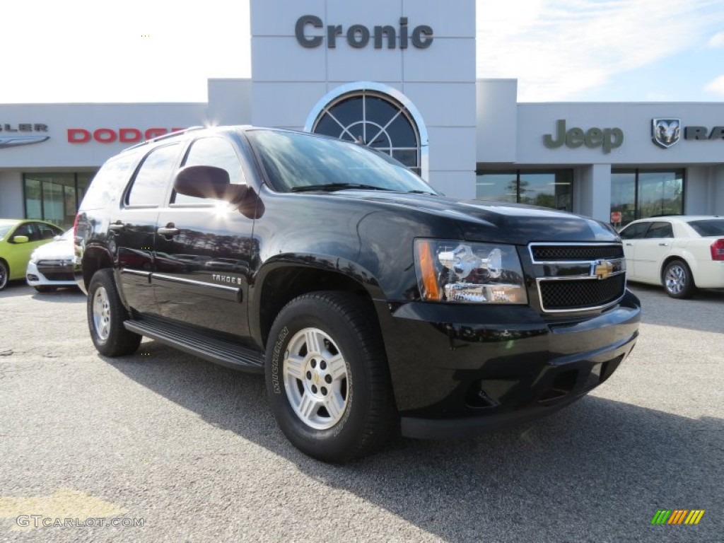 Black Chevrolet Tahoe