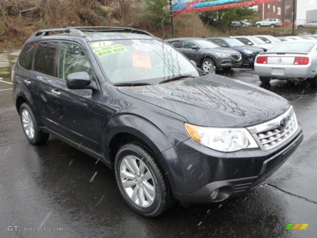 Dark Gray Metallic 2011 Subaru Forester 2.5 X Premium Exterior Photo #77810910