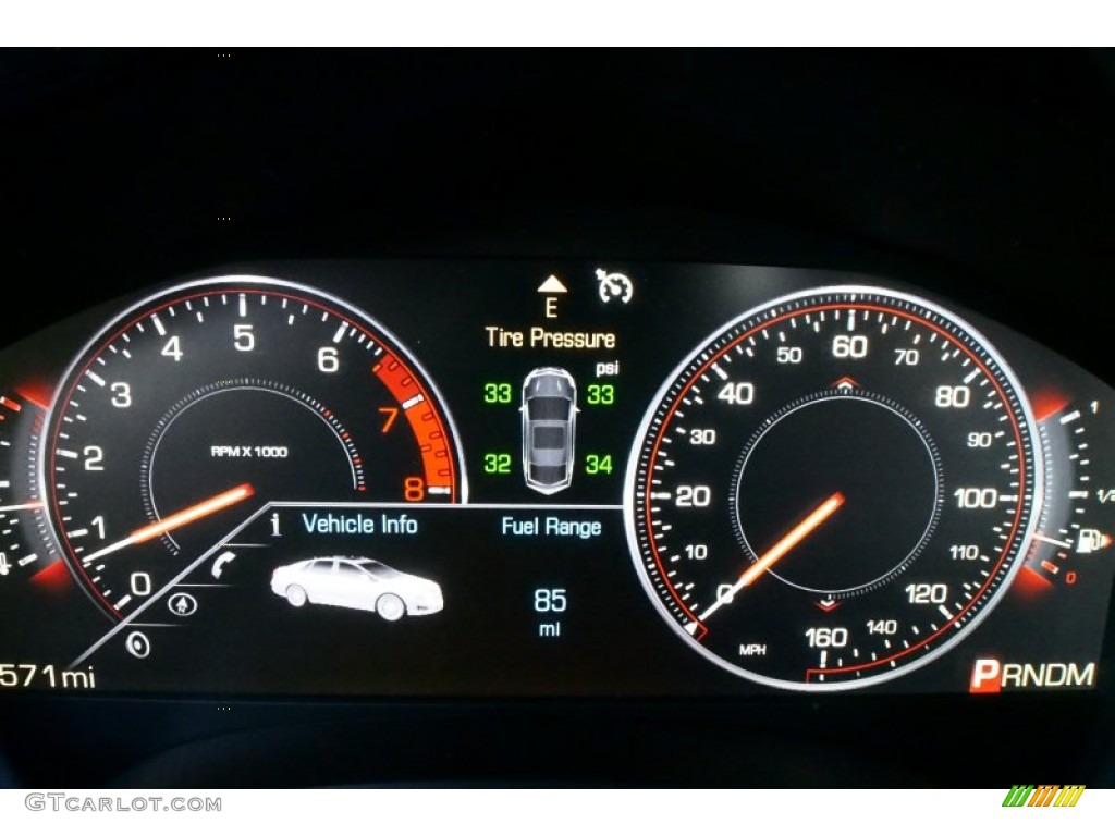 2013 Cadillac XTS Platinum FWD Gauges Photo #77810992