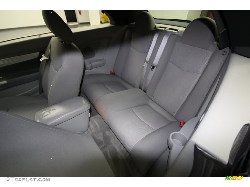 Dark Slate Gray/Light Slate Gray Interior 2008 Chrysler Sebring Touring Convertible Photo #77811146