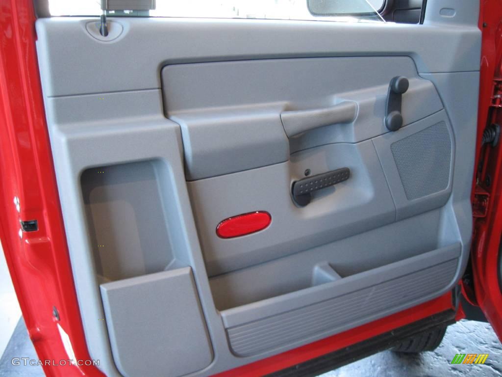 2008 Ram 4500 HD SLT Regular Cab Chassis - Flame Red / Medium Slate Gray photo #5