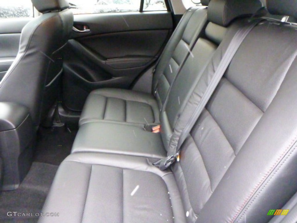 Black Interior 2014 Mazda CX-5 Grand Touring AWD Photo #77811358