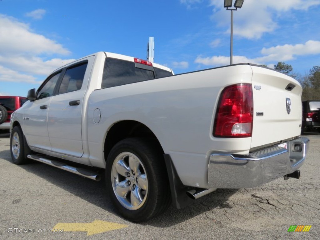 2009 Ram 1500 SLT Crew Cab - Stone White / Dark Slate/Medium Graystone photo #5