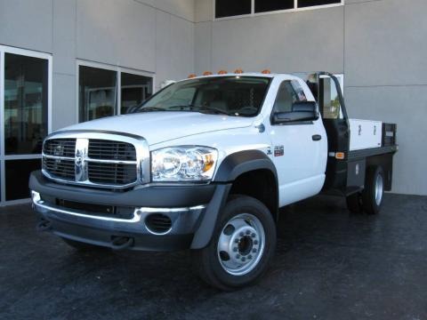 2008 Dodge Ram 4500 HD SLT Regular Cab Knapheide Gooseneck Platform Data, Info and Specs