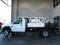 2008 Bright White Dodge Ram 4500 HD SLT Regular Cab Knapheide Gooseneck Platform  photo #3