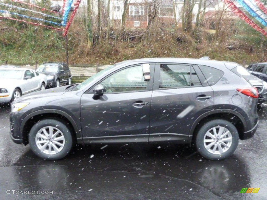 Meteor Gray Mica 2014 Mazda CX-5 Touring AWD Exterior Photo #77811825