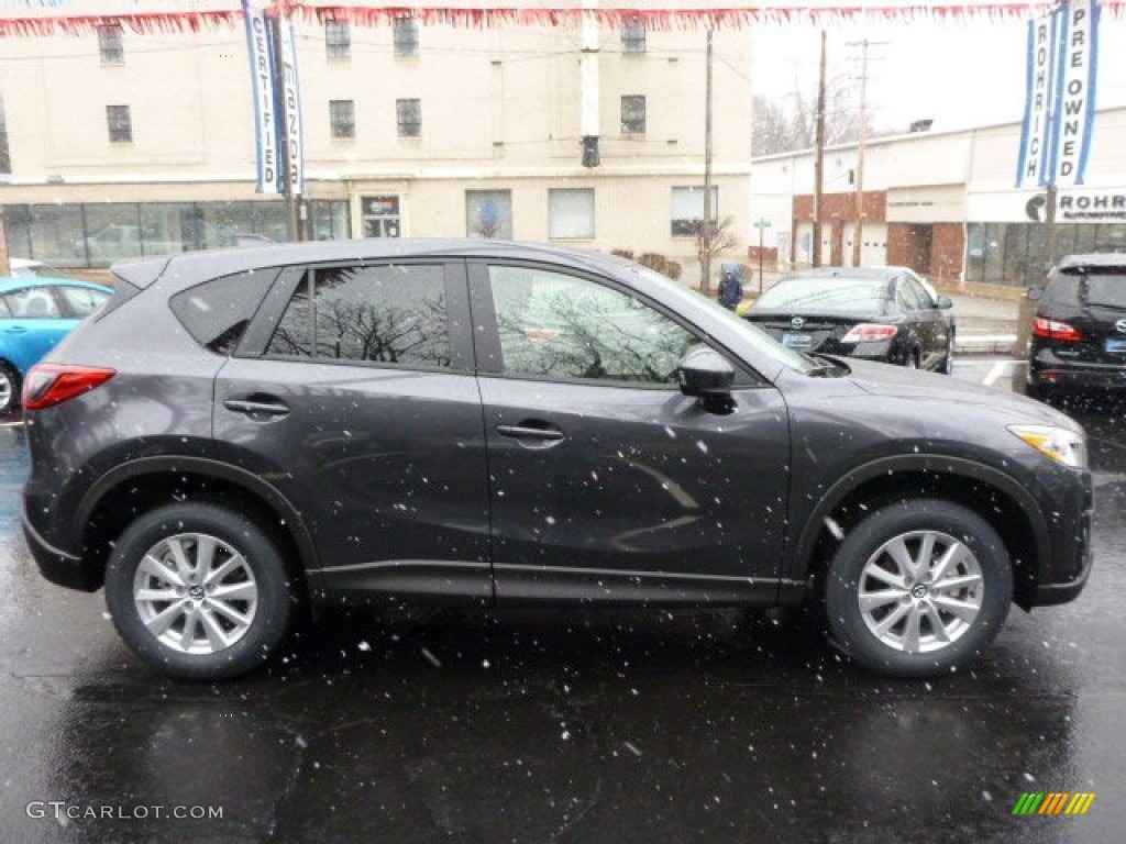 Meteor Gray Mica 2014 Mazda CX-5 Touring AWD Exterior Photo #77811881