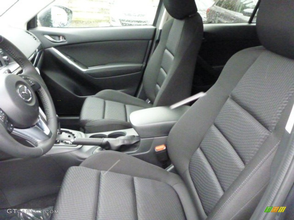Black Interior 2014 Mazda CX-5 Touring AWD Photo #77811937